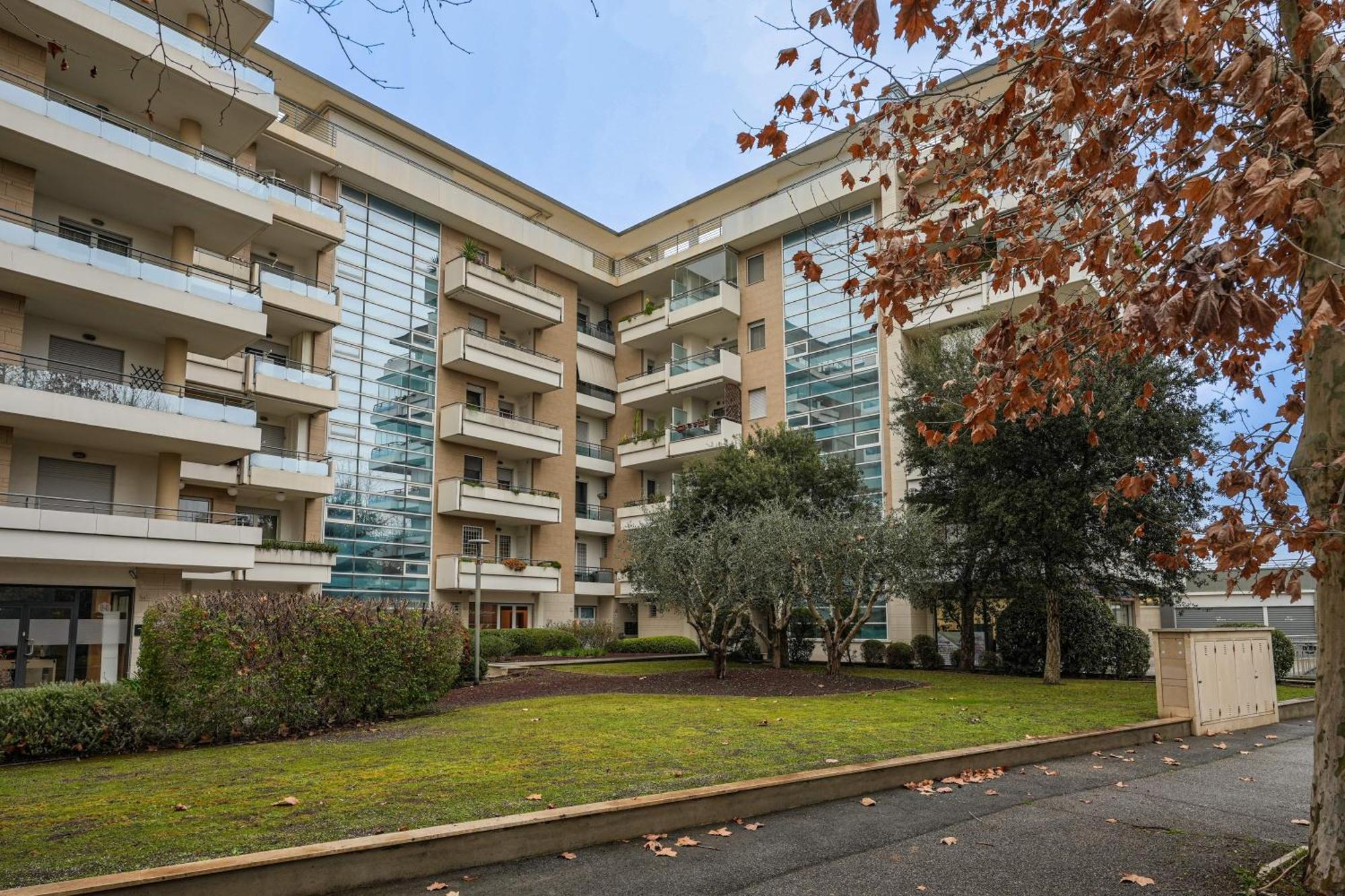 Nuvola Apartment Fiumicino Easy Self Check-In エクステリア 写真