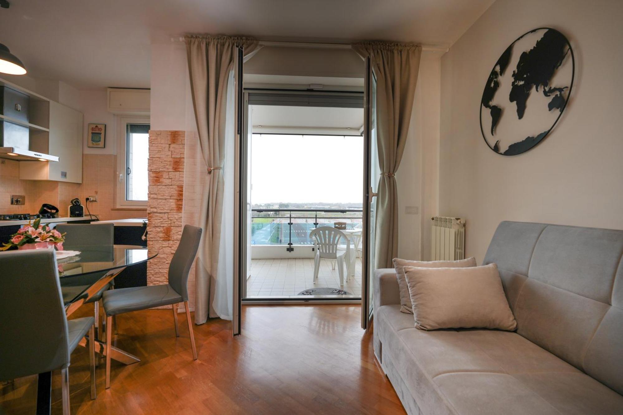 Nuvola Apartment Fiumicino Easy Self Check-In エクステリア 写真